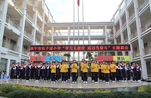 news 位小新闻 学习无捷径 成功当奋斗 南宁市位子渌小学第十九周主题教育活动